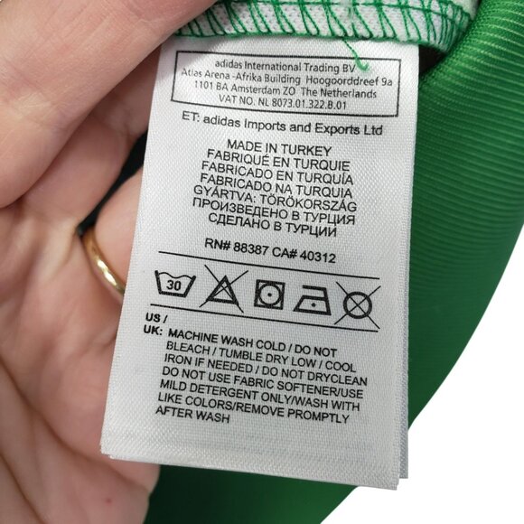 Rare Jeremy Scott x Adidas Green Billiards Track Jacket Pool Balls 2012 - Picture 10 of 15